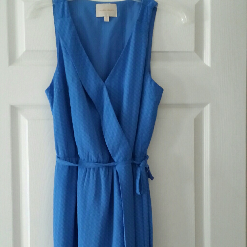 Blue Dress Sleeveless